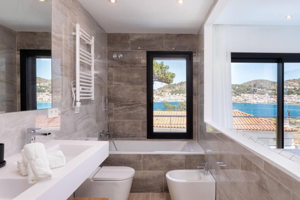 El Port De La Selva Sea Views In Cap De Creus - Free Wifi - Lumen Houseヴィラ エクステリア 写真